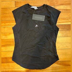 Alphalete Black Muscle Tee for Women